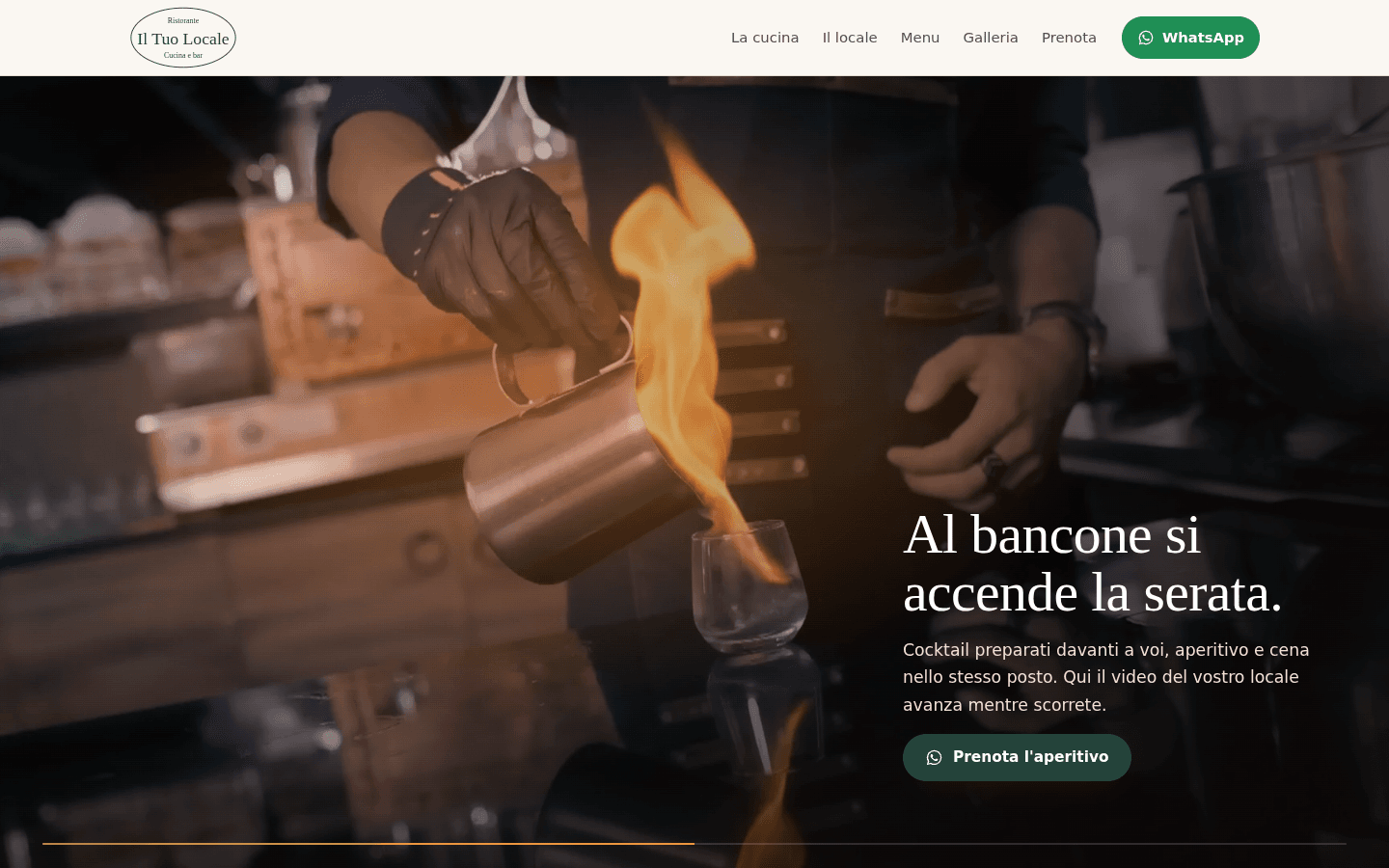 Anteprima del sito Ristorante 3D